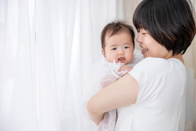 産後のお母さん